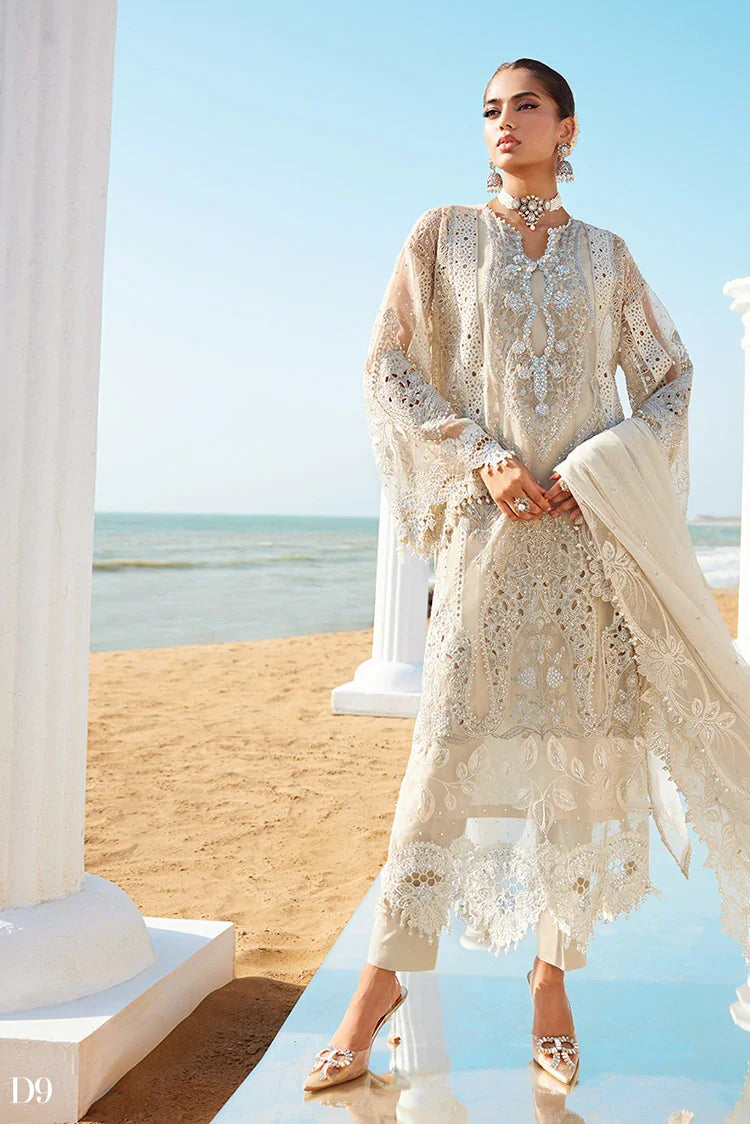 Picture of Maria B - Eid Ul Azha Luxury Lawn Collection - EL25-09 - Unstitched - Available at Raja Sahib