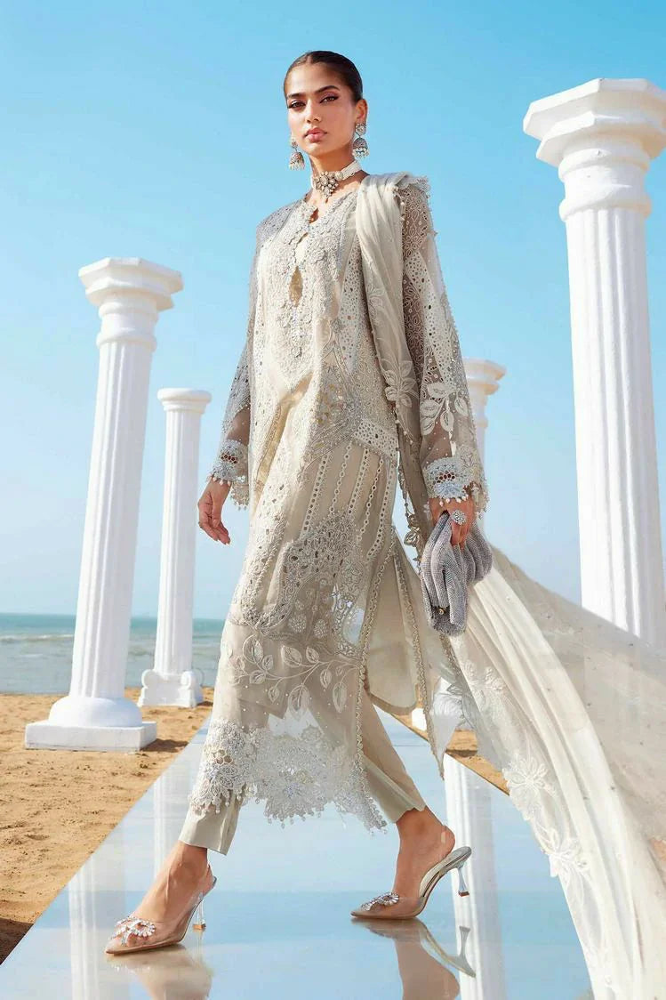 Picture of Maria B - Eid Ul Azha Luxury Lawn Collection - EL25-09 - Unstitched - Available at Raja Sahib