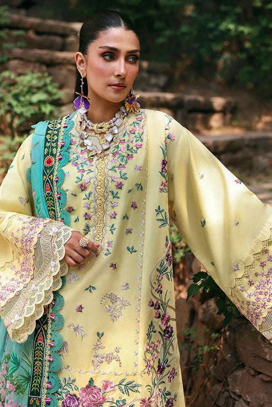 Picture of Republic Womenswear - Talia Summer Lawn Collection - 3A Lina - Unstitched - Available at Raja Sahib