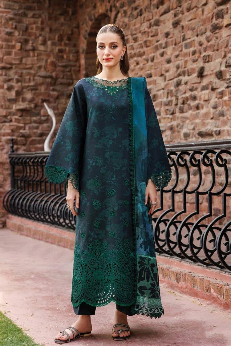 Picture of Farasha - Seraya Embroidered Lawn Collection - 04 PERIVEIL - Unstitched - Available at Raja Sahib
