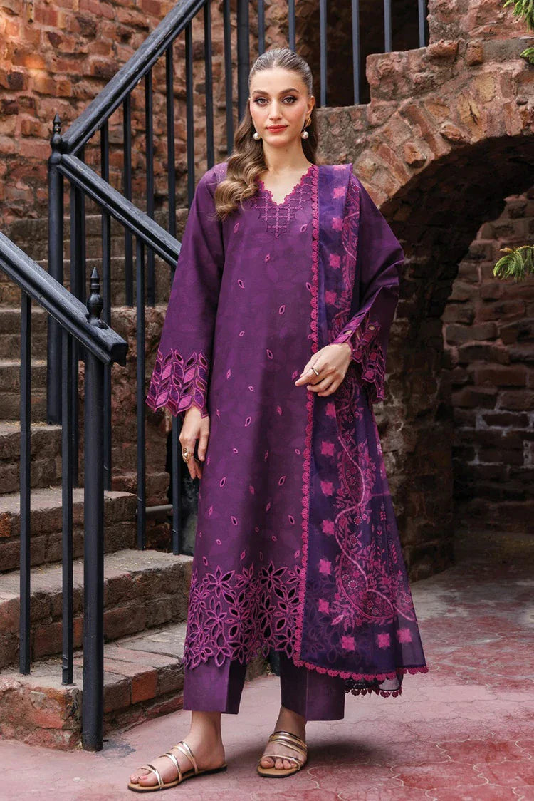 Picture of Farasha - Seraya Embroidered Lawn Collection - 06 WINKMIST - Unstitched - Available at Raja Sahib
