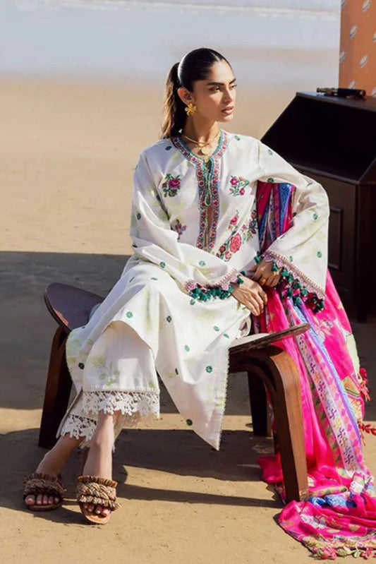 Picture of Sadaf Fawad Khan - Everyday Print Embrodiery Collection - 02 Rosa - Unstitched - Available at Raja Sahib