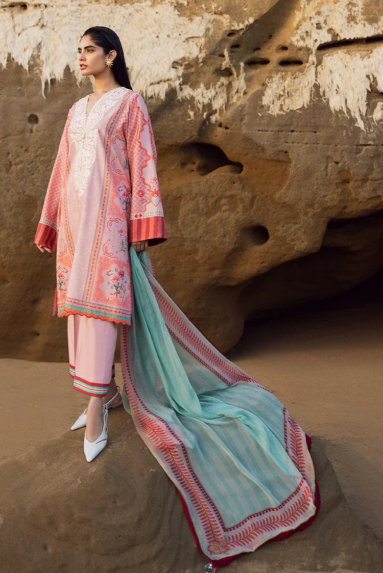 Picture of Sadaf Fawad Khan - Everyday Print Embrodiery Collection - 07 Bows & Ribbons - Unstitched - Available at Raja Sahib