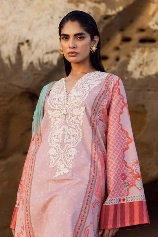 Picture of Sadaf Fawad Khan - Everyday Print Embrodiery Collection - 07 Bows & Ribbons - Unstitched - Available at Raja Sahib