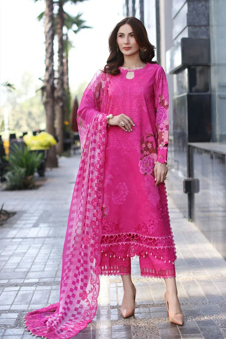 Picture of Charizma - Combination Embroidered Printed Lawn Collection Vol 3 - CC5-24 - Unstitched - Available at Raja Sahib