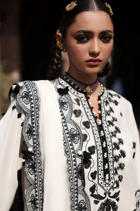 Picture of Zaha - Naagina Festive Collection - ZARMINA (ZF-25-08) - Unstitched - Available at Raja Sahib