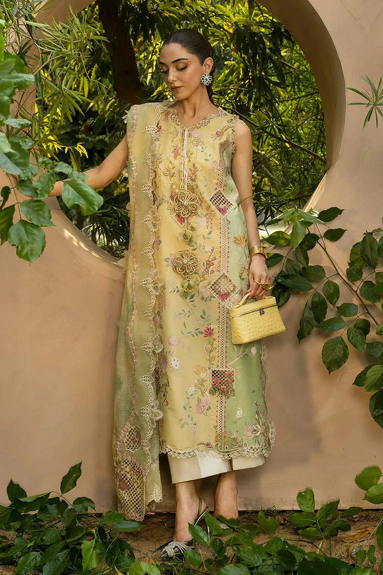 Picture of Crimson - Tasawar Luxe Lawn Collection - BONJOUR AND BLOOM-D4A - Unstitched - Available at Raja Sahib