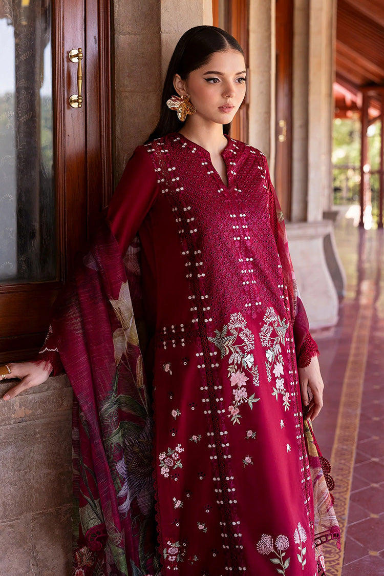 Picture of Saira Shakira - Bloom Luxury Eid Lawn Collection - HANGING GARDENS 2A - Unstitched - Available at Raja Sahib