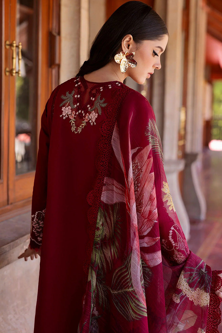 Picture of Saira Shakira - Bloom Luxury Eid Lawn Collection - HANGING GARDENS 2A - Unstitched - Available at Raja Sahib