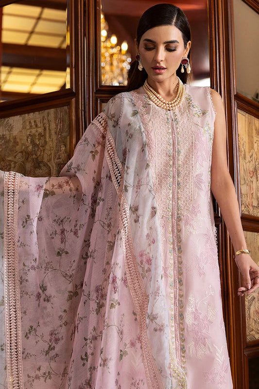 Picture of Saira Shakira - Bloom Luxury Eid Lawn Collection - CHLOE 3A - Unstitched - Available at Raja Sahib