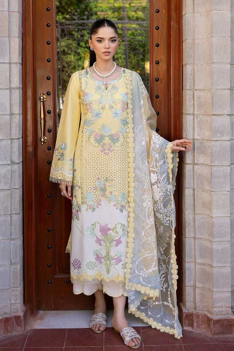 Picture of Saira Shakira - Bloom Luxury Eid Lawn Collection - LOTUS REVERIE 4A - Unstitched - Available at Raja Sahib
