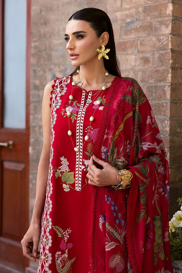 Picture of Saira Shakira - Bloom Luxury Eid Lawn Collection - SAUVAGE 6A - Unstitched - Available at Raja Sahib