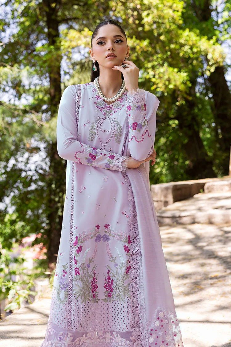 Picture of Saira Shakira - Bloom Luxury Eid Lawn Collection - FAYE 7A - Unstitched - Available at Raja Sahib