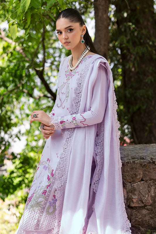 Picture of Saira Shakira - Bloom Luxury Eid Lawn Collection - FAYE 7A - Unstitched - Available at Raja Sahib