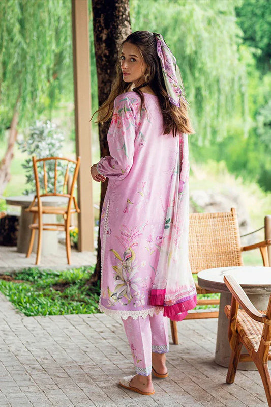 Picture of Roheenaz - Garden Veil Printed Lawn Collection - 3B Rosey Daze - Unstitched - Available at Raja Sahib