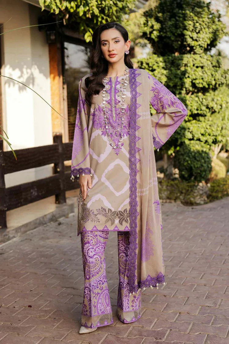 Picture of Charizma - Sheen Chunri Embroidered Printed Lawn Edition Vol 2 - SH5-11 - Unstitched - Available at Raja Sahib