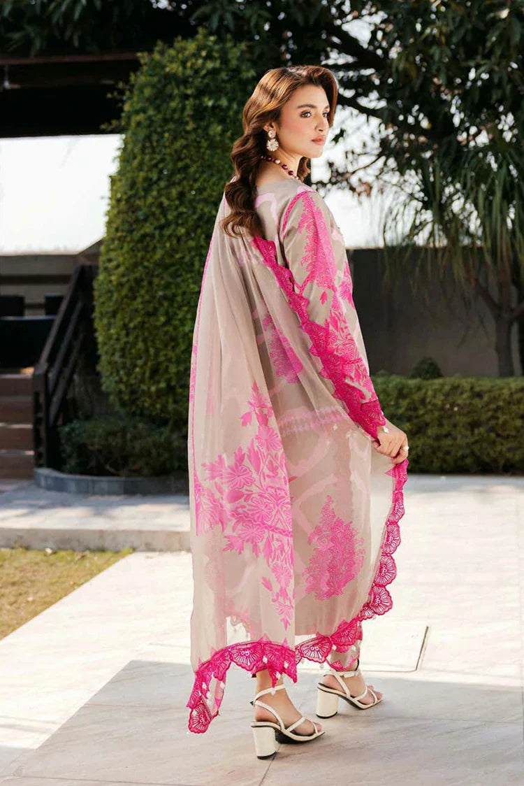 Picture of Charizma - Sheen Chunri Embroidered Printed Lawn Edition Vol 2 - SH5-09 - Unstitched - Available at Raja Sahib