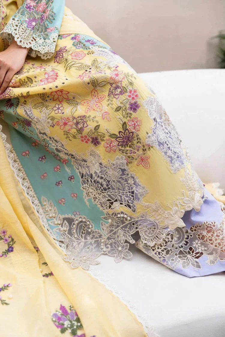 Picture of Manara - Magnolia Garden - MG 11 Macaron - Unstitched - Available at Raja Sahib