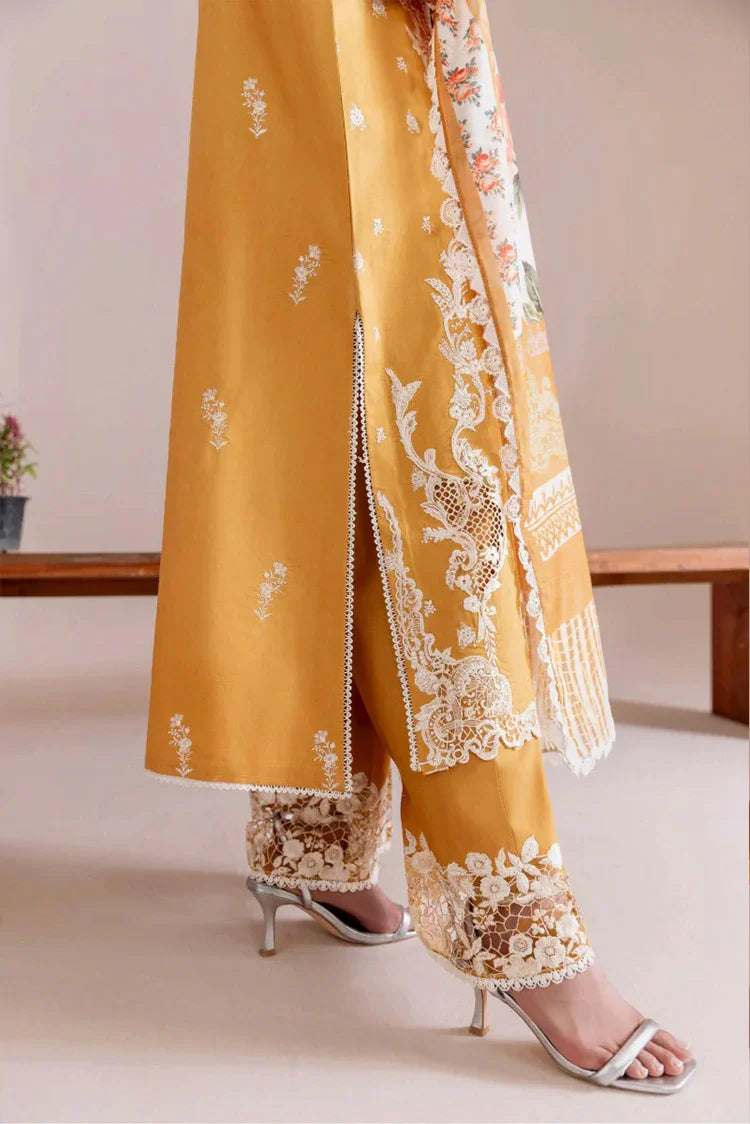 Picture of Manara - Magnolia Garden - MG 02 Marygold - Unstitched - Available at Raja Sahib