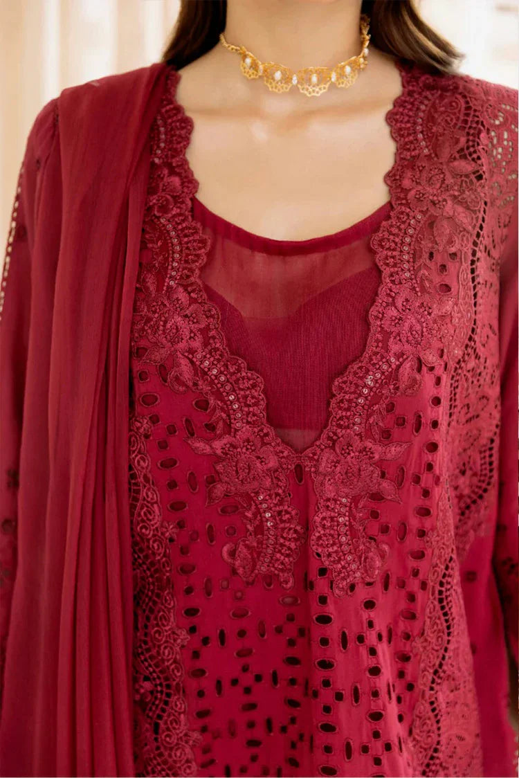 Picture of Manara - Magnolia Garden - MG 04 Scarlett - Unstitched - Available at Raja Sahib