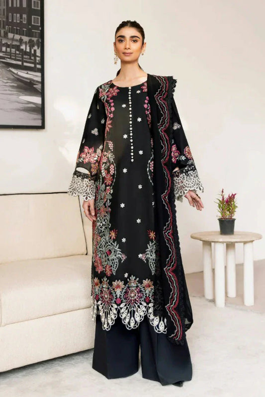 Picture of Manara - Magnolia Garden - MG 05 Midsummer Night - Unstitched - Available at Raja Sahib