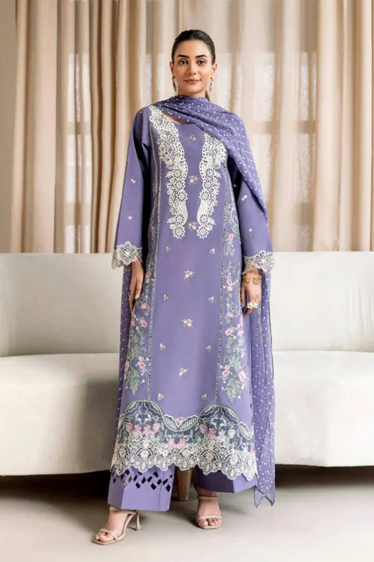 Picture of Manara - Magnolia Garden - MG 07 Orchid - Unstitched - Available at Raja Sahib