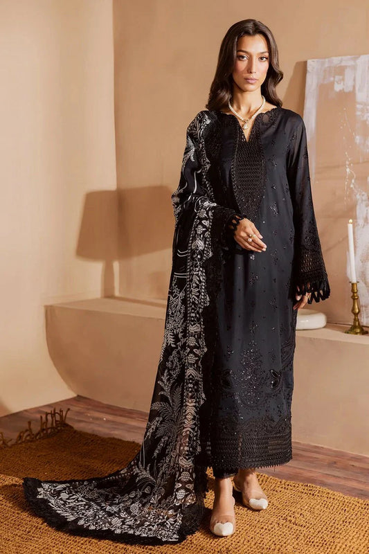 Picture of Nureh - Koyal Monochrome Lawn Collection - NE-164 - Unstitched - Available at Raja Sahib