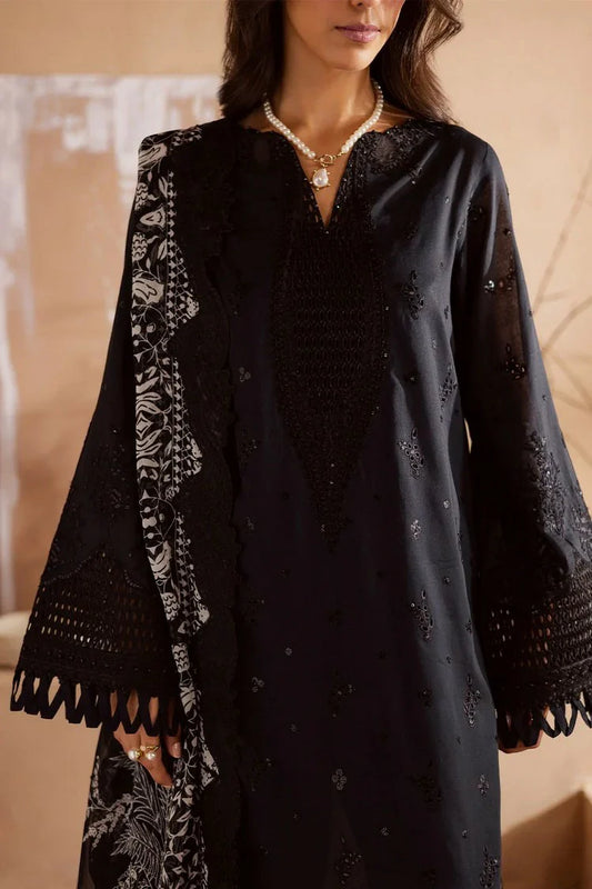 Picture of Nureh - Koyal Monochrome Lawn Collection - NE-164 - Unstitched - Available at Raja Sahib