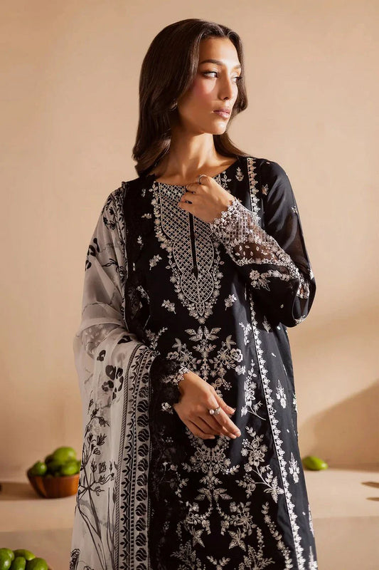 Picture of Nureh - Koyal Monochrome Lawn Collection - NE-165 - Unstitched - Available at Raja Sahib