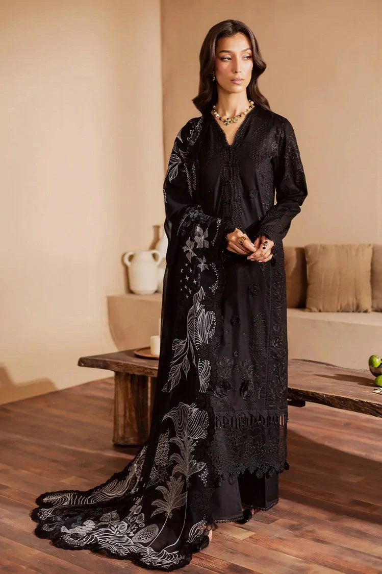 Picture of Nureh - Koyal Monochrome Lawn Collection - NE-166 - Unstitched - Available at Raja Sahib