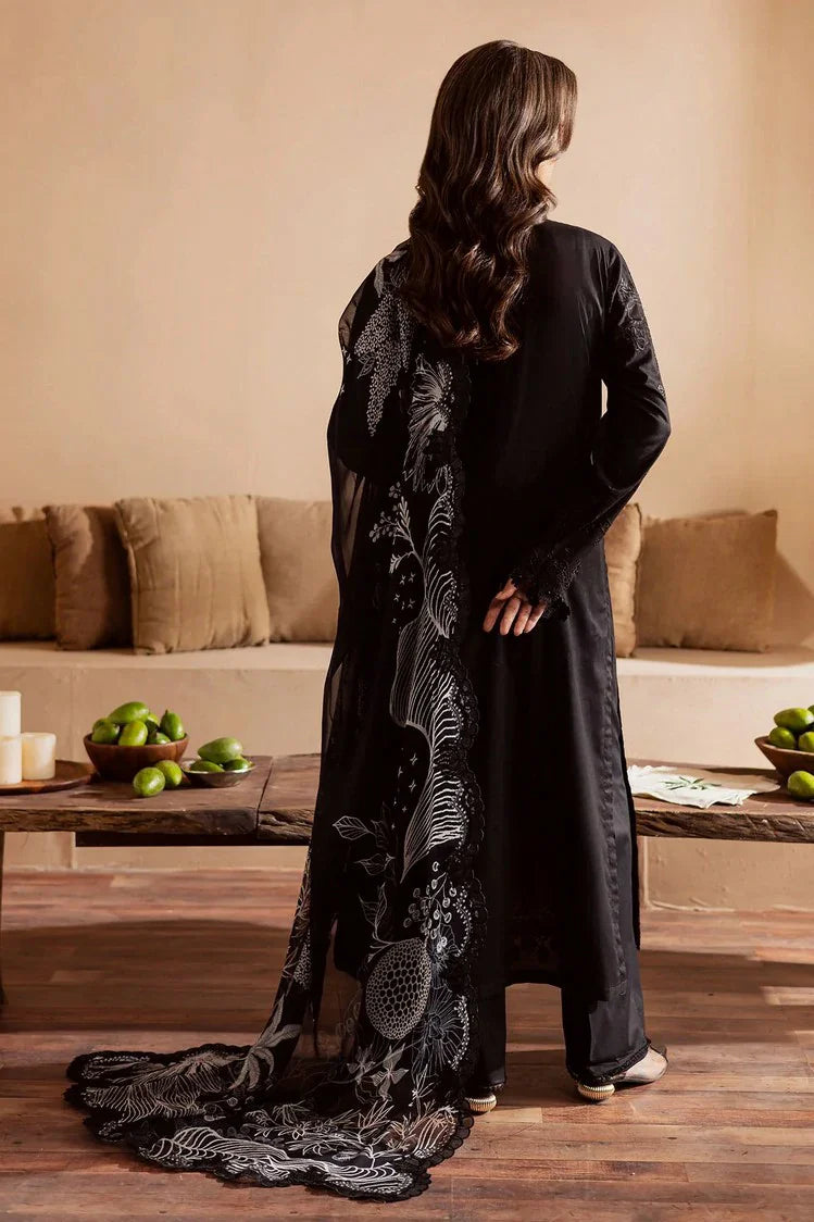 Picture of Nureh - Koyal Monochrome Lawn Collection - NE-166 - Unstitched - Available at Raja Sahib