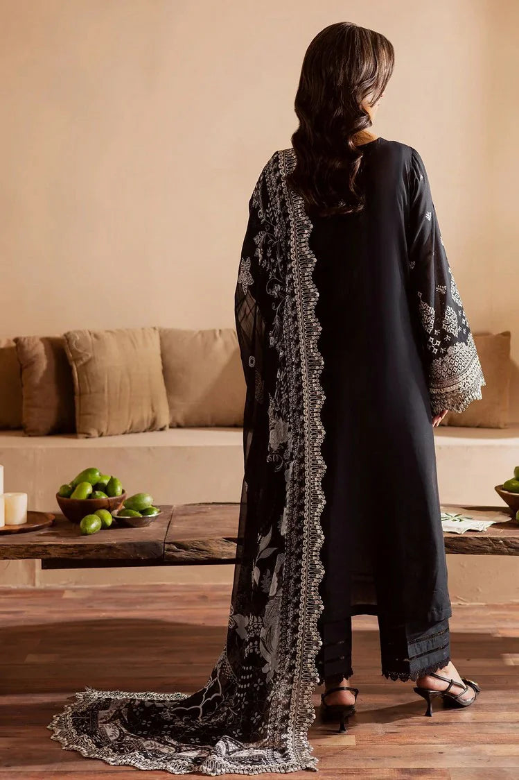 Picture of Nureh - Koyal Monochrome Lawn Collection - NE-167 - Unstitched - Available at Raja Sahib