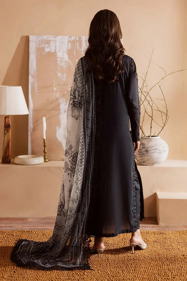 Picture of Nureh - Koyal Monochrome Lawn Collection - NE-168 - Unstitched - Available at Raja Sahib