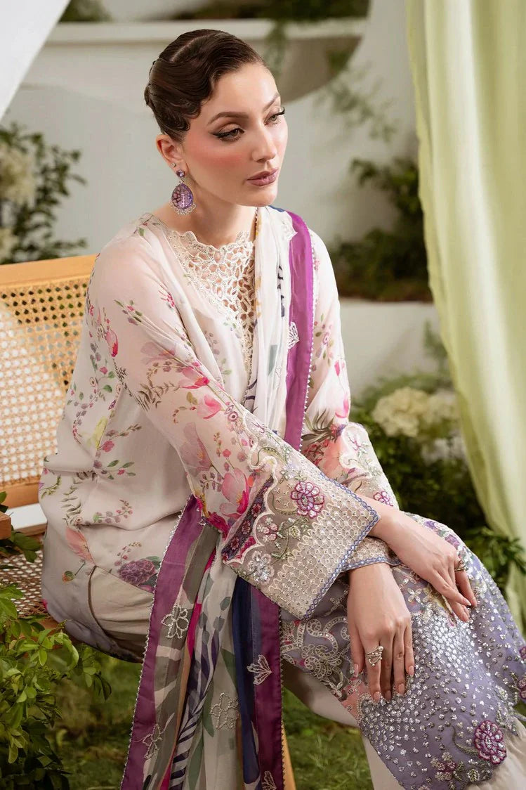 Picture of Nureh - Amaya Embroidered & Printed Chiffon Collection Vol 3 - AM-19 - Unstitched - Available at Raja Sahib