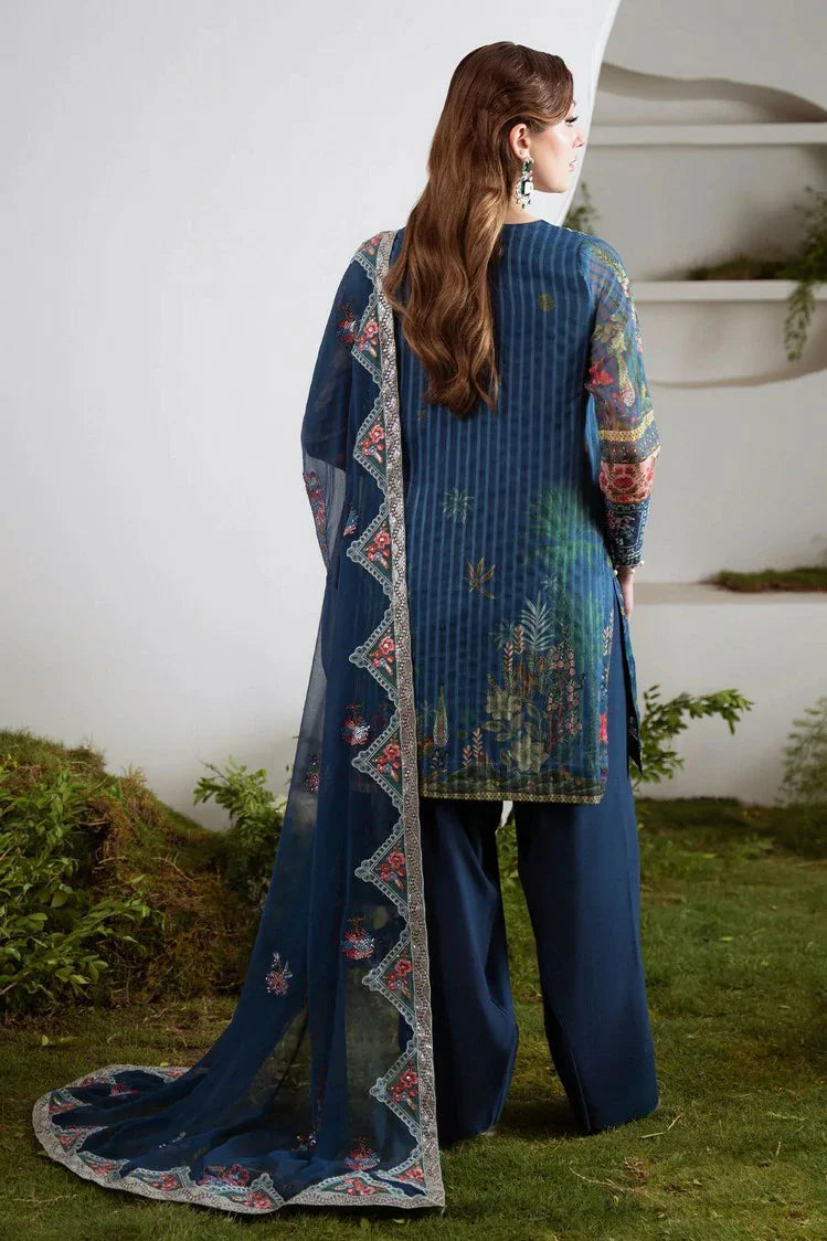 Picture of Nureh - Amaya Embroidered & Printed Chiffon Collection Vol 3 - AM-23 - Unstitched - Available at Raja Sahib