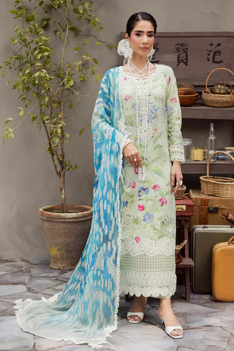 Picture of Nureh - Daily Delights Embroidered And Printed Lawn Collection Vol 2 - DD-15 - Unstitched - Available at Raja Sahib