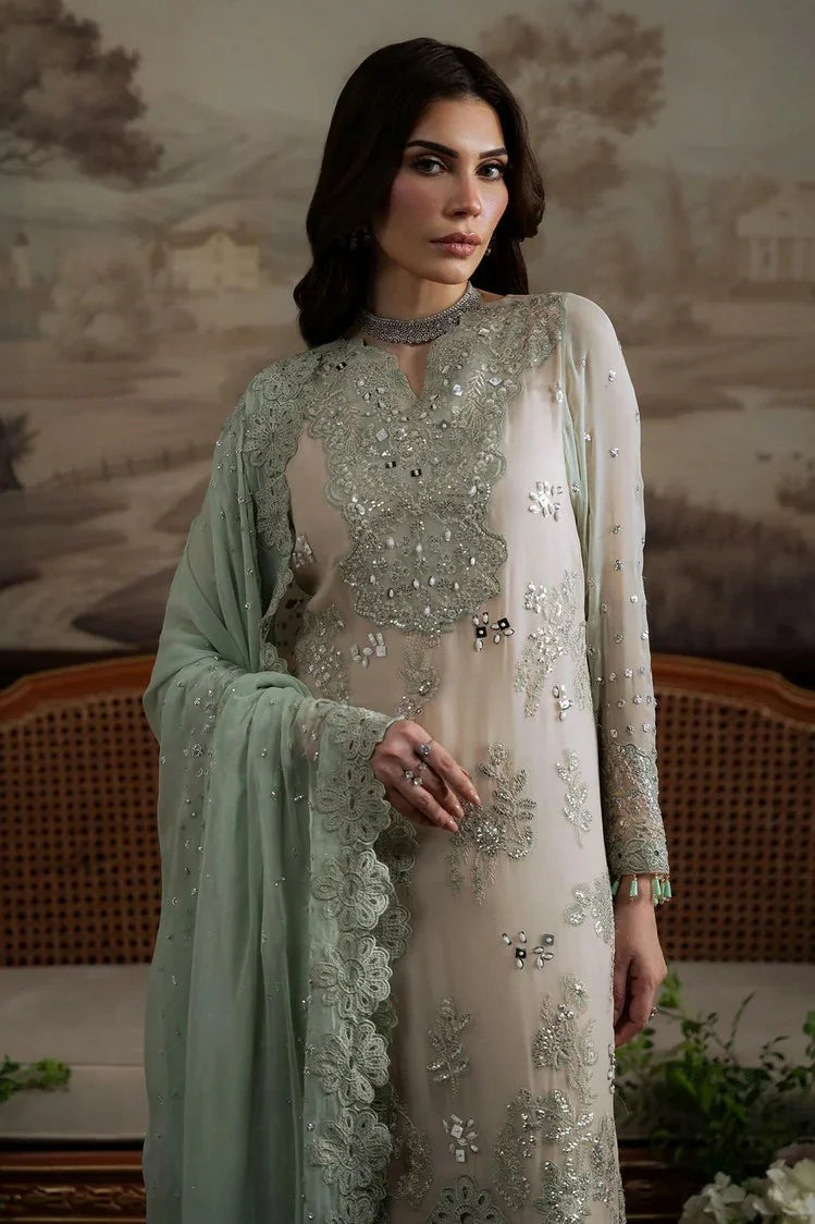 Picture of Nureh - Elanora Embellished And Embroidered Luxury Chiffon Collection Vol 2 - NEL-73 - Unstitched - Available at Raja Sahib