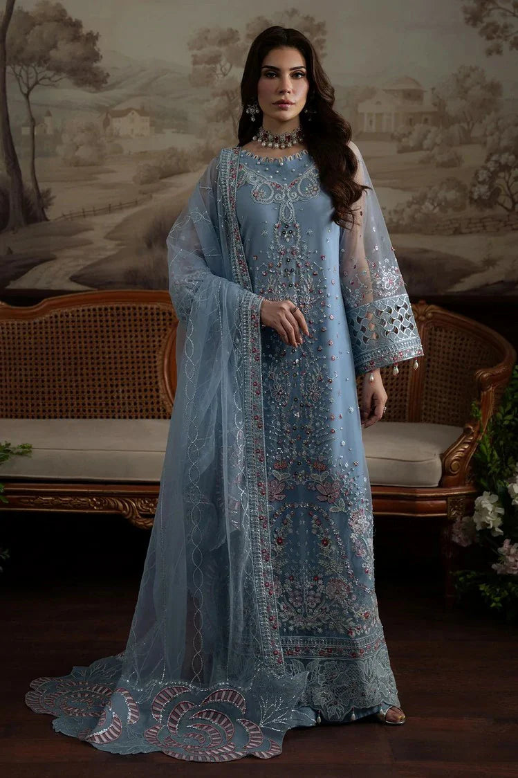 Picture of Nureh - Elanora Embellished And Embroidered Luxury Chiffon Collection Vol 2 - NEL-74 - Unstitched - Available at Raja Sahib