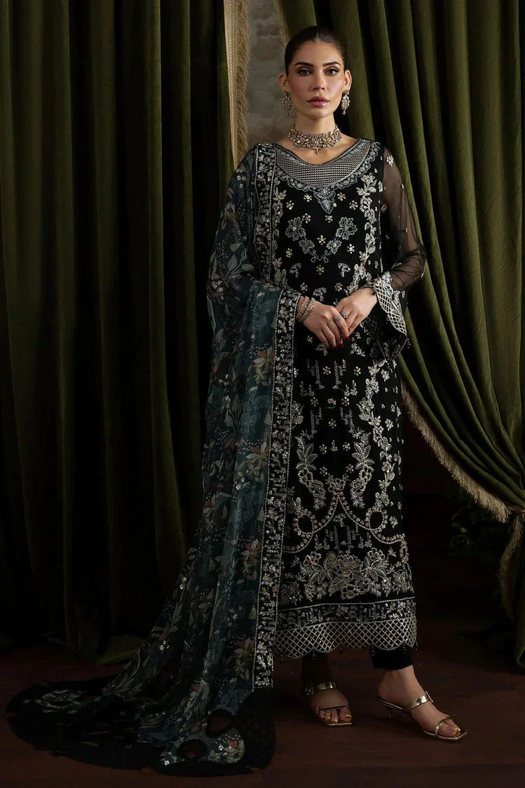 Picture of Nureh - Elanora Embellished And Embroidered Luxury Chiffon Collection Vol 2 - NEL-75 - Unstitched - Available at Raja Sahib