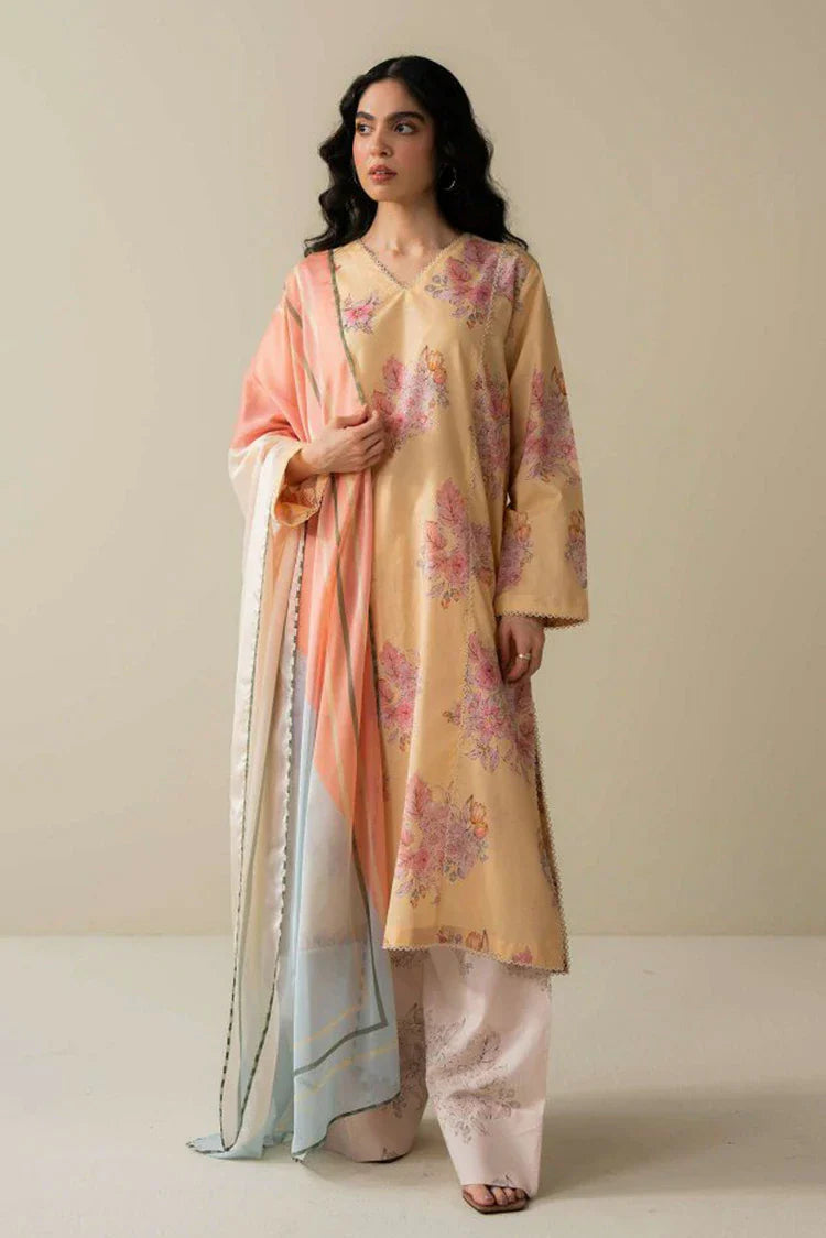 Picture of Zara Shahjahan - Coco Prints Vol 3 - OVELA-1B - Unstitched - Available at Raja Sahib