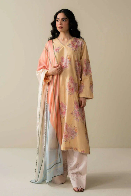 Picture of Zara Shahjahan - Coco Prints Vol 3 - OVELA-1B - Unstitched - Available at Raja Sahib