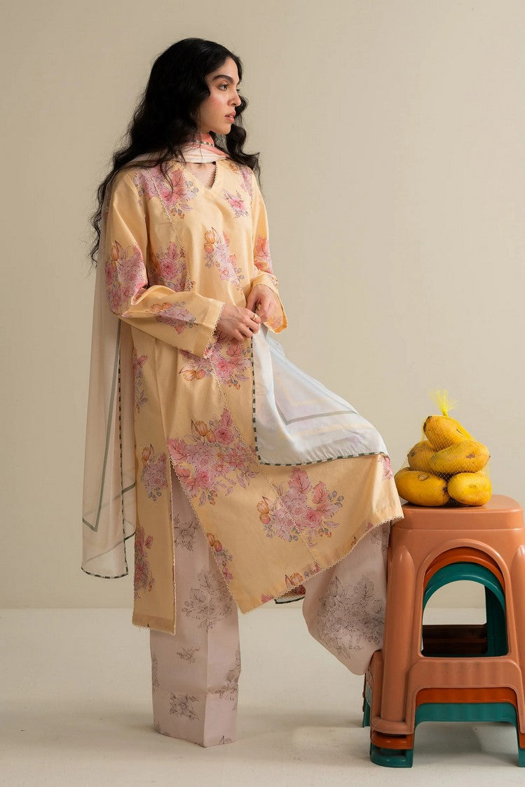 Picture of Zara Shahjahan - Coco Prints Vol 3 - OVELA-1B - Unstitched - Available at Raja Sahib