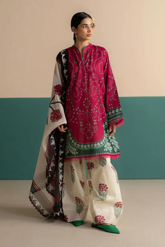 Picture of Zara Shahjahan - Coco Prints Vol 3 - NELEA-2B - Unstitched - Available at Raja Sahib