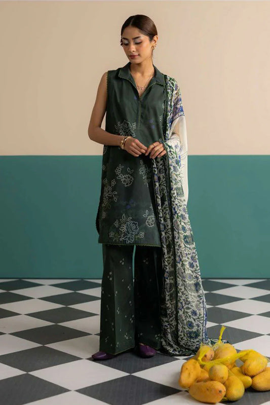 Picture of Zara Shahjahan - Coco Prints Vol 3 - KINA-6A - Unstitched - Available at Raja Sahib