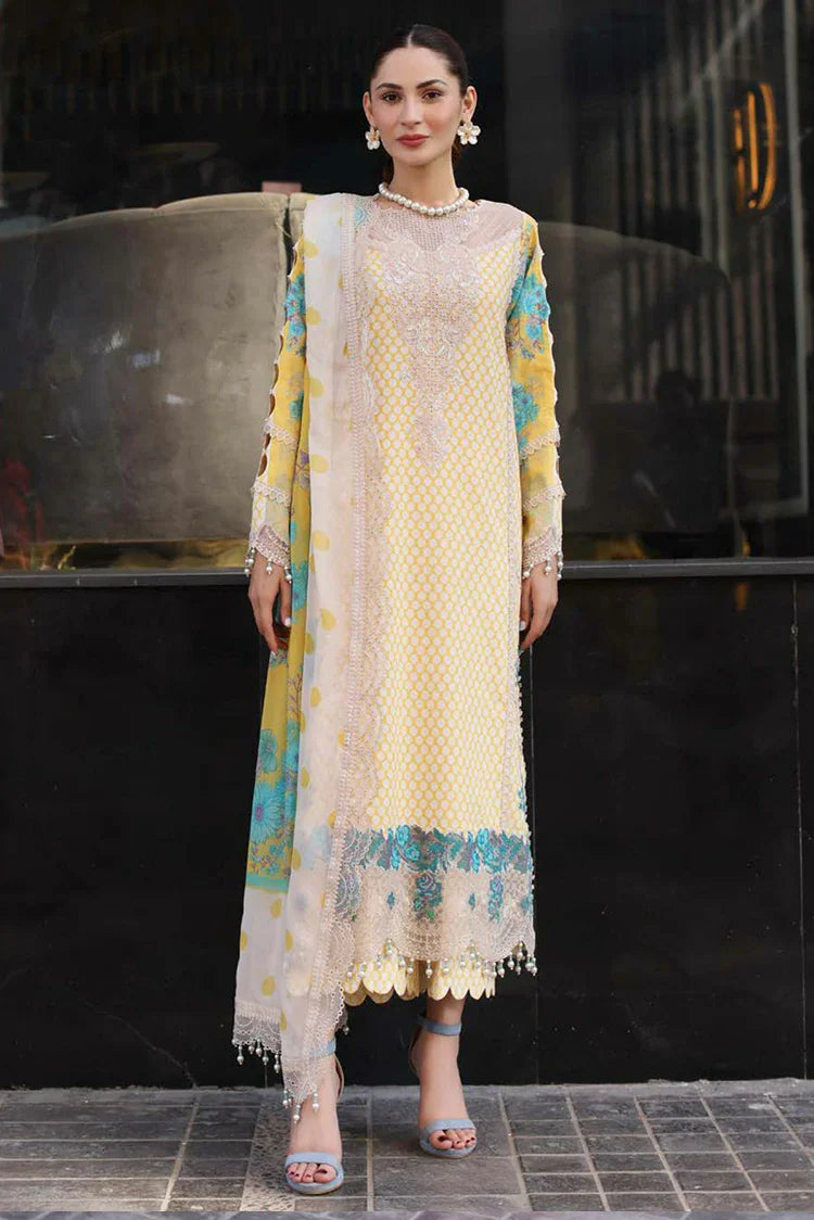 Picture of Charizma - Swiss Miss Embroidered Swiss Voil Collection Vol 1 - CSM5-04 - Unstitched - Available at Raja Sahib