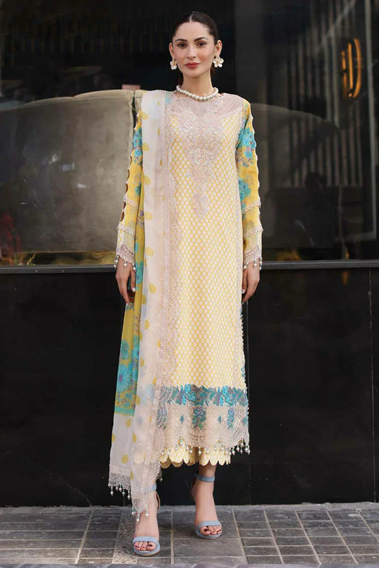 Picture of Charizma - Swiss Miss Embroidered Swiss Voil Collection Vol 1 - CSM5-04 - Unstitched - Available at Raja Sahib