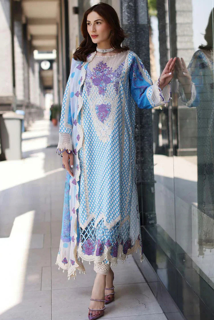 Picture of Charizma - Swiss Miss Embroidered Swiss Voil Collection Vol 1 - CSM5-06 - Unstitched - Available at Raja Sahib