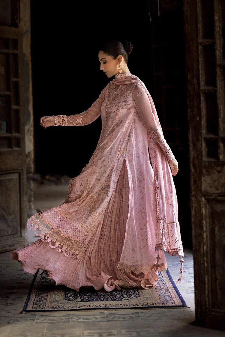 Picture of Qalamkar - Festive Embroidered Chiffons Collection - WC-05 Riona - Unstitched - Available at Raja Sahib