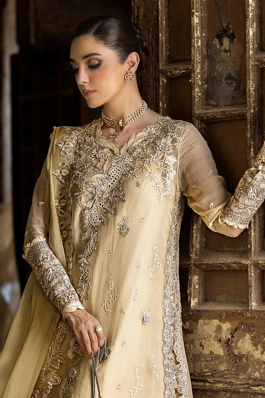 Picture of Qalamkar - Festive Embroidered Chiffons Collection - WC-07 Heela - Unstitched - Available at Raja Sahib