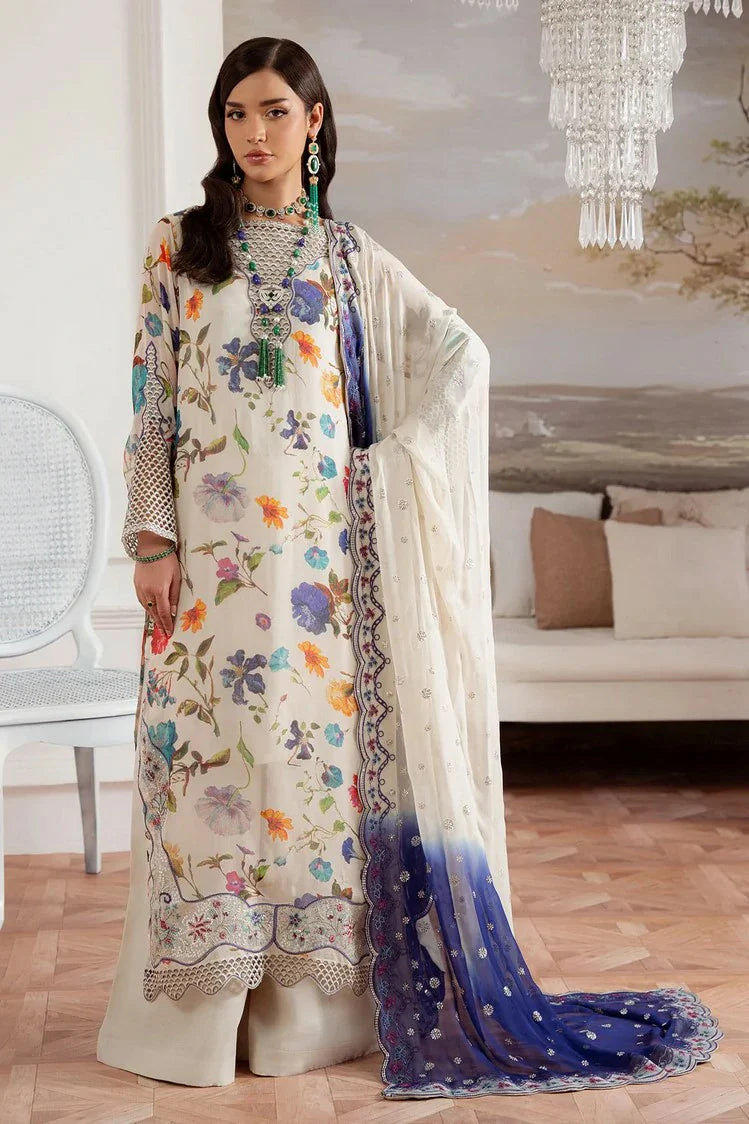 Picture of Nureh - Amaya Embroidered & Printed Chiffon Collection Vol 4 - AM-26 - Unstitched - Available at Raja Sahib